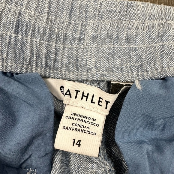 Athleta Retreat Linen Jogger Sz 14 - Picture 3 of 6